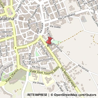 Mappa Via Monte Grappa, 8, 73013 Galatina, Lecce (Puglia)