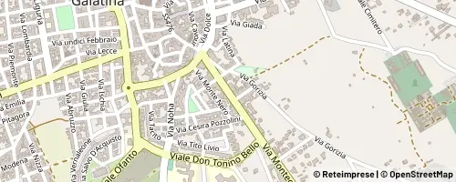 Mappa Galatina