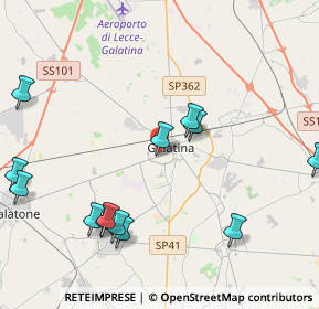 Mappa Via Puglia, 73013 Galatina LE, Italia (5.34769)