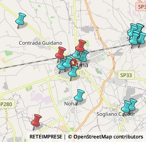 Mappa Via Abruzzo, 73013 Galatina LE, Italia (2.6955)