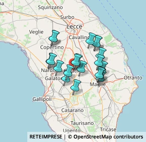 Mappa Via Gallipoli, 73013 Galatina LE, Italia (10.263)