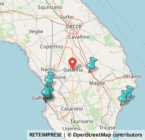 Mappa Via Gallipoli, 73013 Galatina LE, Italia (44.465)
