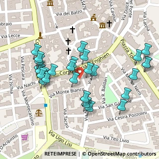 Mappa Corso M. d'Enghien, 73013 Galatina LE, Italia (0.125)