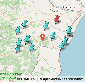 Mappa Via Toscana, 75029 Valsinni MT, Italia (16.45313)