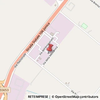 Mappa Viale Dell'industria, 75025 Policoro, Matera (Basilicata)