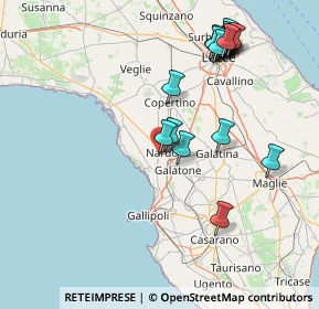 Mappa Via Alessandro Manzoni, 73048 Nardò LE, Italia (18.67263)