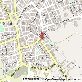 Mappa Piazza Toma G., 56, 73013 Galatina, Lecce (Puglia)