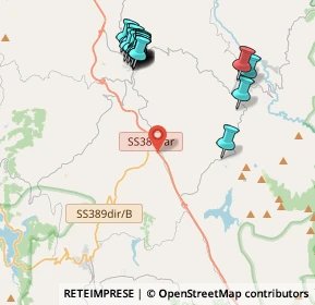 Mappa Strada Statale 389var di Buddusò e del Correboi, 08024 Mamoiada NU, Italia (4.9325)