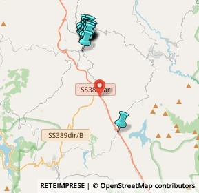 Mappa Strada Statale 389var di Buddusò e del Correboi, 08024 Mamoiada NU, Italia (4.7725)