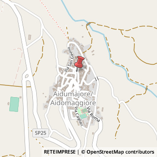Mappa Via Grazia Deledda, 1, 09076 Aidomaggiore, Oristano (Sardegna)