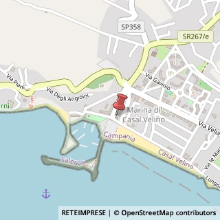 Mappa Piazza Guglielmo Marconi, 25, 84040 Casal Velino, Salerno (Campania)