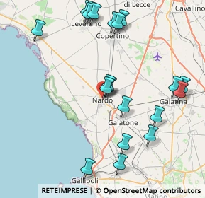Mappa Via Padreterno, 73048 Nardò LE, Italia (9.8315)