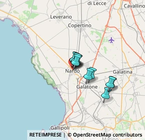 Mappa Via Padreterno, 73048 Nardò LE, Italia (3.85364)