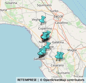 Mappa Via Padreterno, 73048 Nardò LE, Italia (8.688)