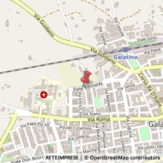 Mappa Via Giorgio Almirante, 22/A, 73013 Galatina, Lecce (Puglia)