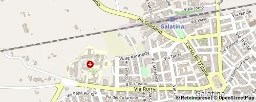 Mappa Galatina