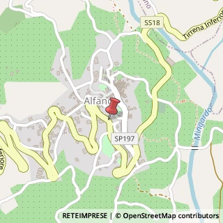 Mappa Via Roma, 35, 84040 Alfano, Salerno (Campania)