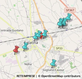 Mappa Via Potenza, 73013 Galatina LE, Italia (2.05)