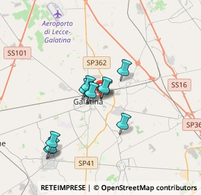 Mappa Via Potenza, 73013 Galatina LE, Italia (2.85909)