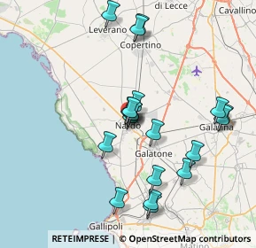 Mappa Via Lata, 73048 Nardò LE, Italia (7.5695)