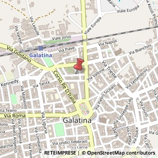 Mappa Via S. Rocco, 73013 Galatina, Lecce (Puglia)