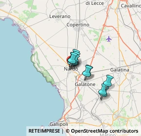 Mappa Via Cialdini, 73048 Nardò LE, Italia (3.9)