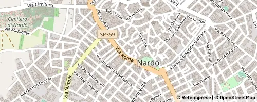 Mappa Nardò