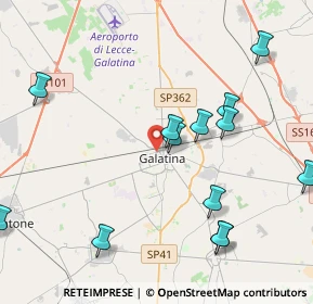 Mappa 73013 Galatina LE, Italia (5.16)