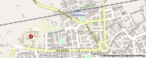 Mappa Galatina