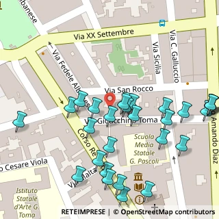 Mappa Via G. Toma, 73013 Galatina LE, Italia (0.07241)