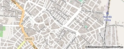 Mappa Nardò