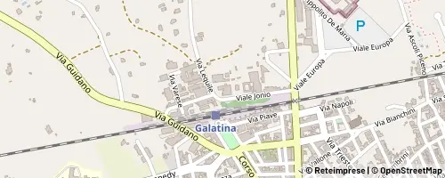Mappa Galatina