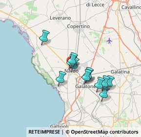 Mappa Via Giovanni Lopez, 73048 Nardò LE, Italia (5.81167)