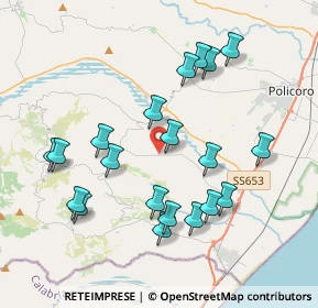 Mappa Strada Provinciale Bretella Sinni, 75026 Rotondella MT, Italia (4.2375)