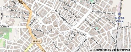 Mappa Nardò