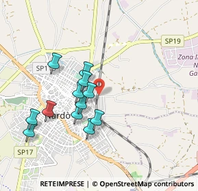 Mappa Via Mangani, 73048 Nardò LE, Italia (0.89917)