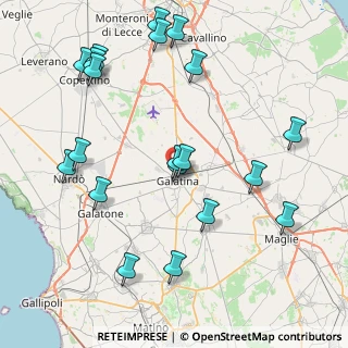 Mappa Via vecchia Lequile, 73013 Galatina LE, Italia (10.303)