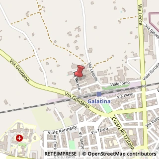 Mappa Via Varese, 57, 73013 Galatina, Lecce (Puglia)