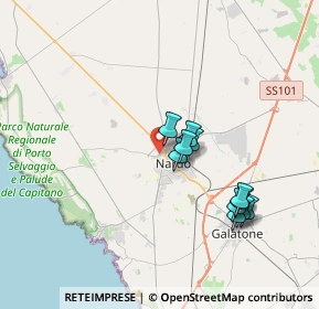 Mappa Via Cimitero, 73048 Nardò LE, Italia (3.51)