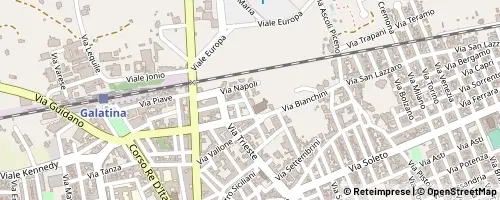 Mappa Galatina