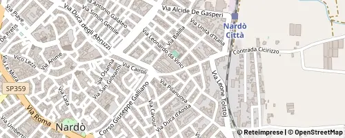 Mappa Nardò
