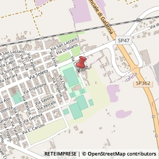 Mappa Via Cuneo, 24, 73013 Galatina, Lecce (Puglia)