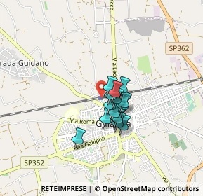 Mappa Piazza Stazione, 73013 Galatina LE, Italia (0.54867)