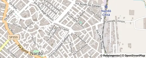 Mappa Nardò