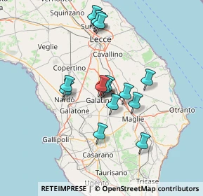 Mappa Via Torquato Tasso, 73013 Galatina LE, Italia (12.968)