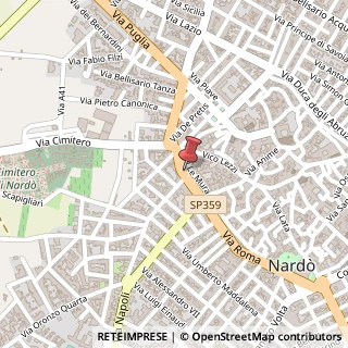 Mappa Via Roma, 13, 73048 Nardò, Lecce (Puglia)