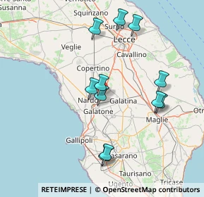 Mappa Strada Statale, 73044 Galatone LE, Italia (15.86364)