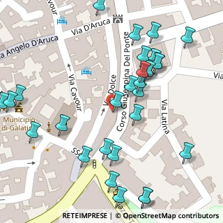 Mappa Via Del Ponte, 73013 Galatina LE, Italia (0.08276)