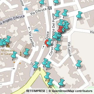 Mappa Corso G. del Ponte, 73013 Galatina LE, Italia (0.08333)