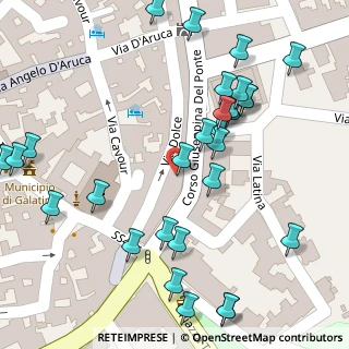 Mappa Via Rubino, 73013 Galatina LE, Italia (0.08276)